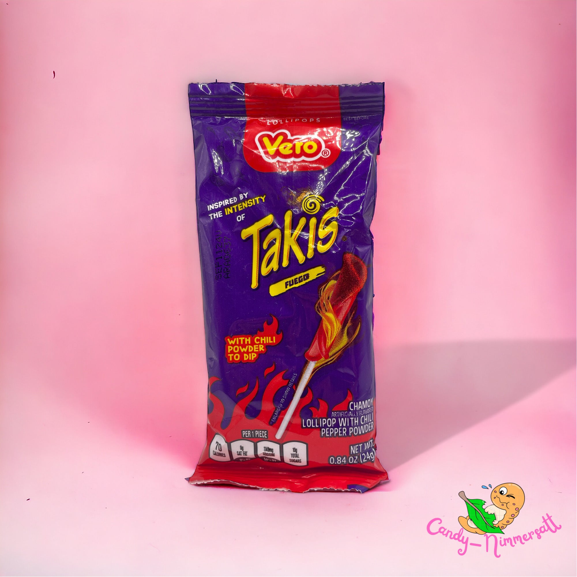 Takis FUEGO LOLLIPOPS 24g – candy-nimmersatt.de