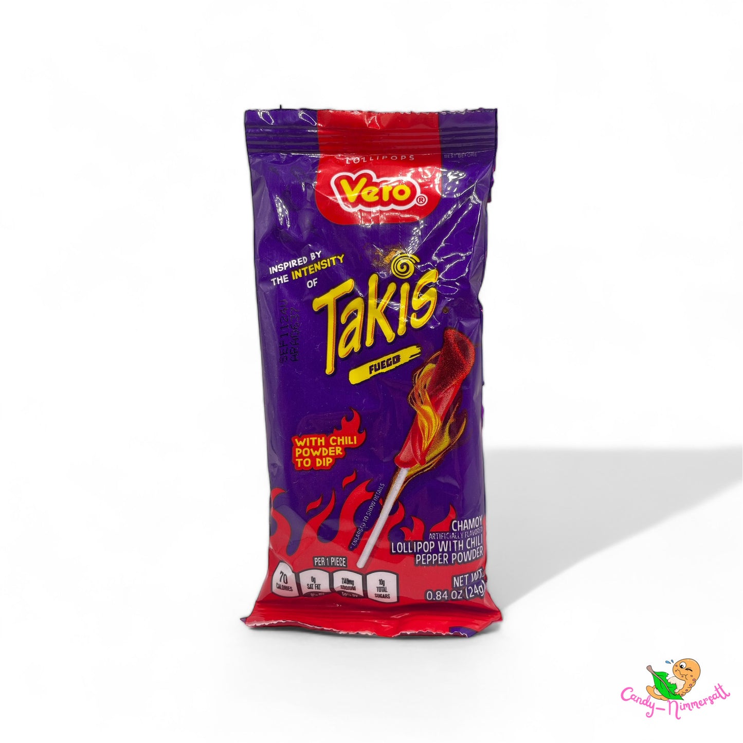 Takis FUEGO LOLLIPOPS 24g